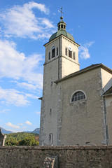 Fototapeta premium Doussard Church, France