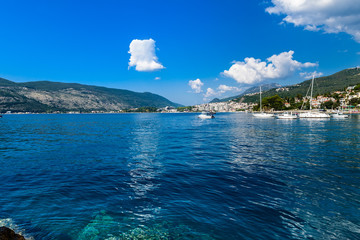 mediterranean marina landscape