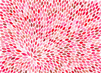 Watercolor hand painted feathers like elements. Colorful light cute seamless pattern - 160554875