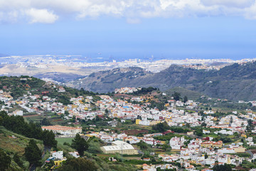 Fototapeta premium Village on Gran Canaria