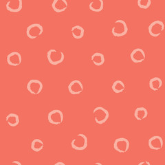 Vector Abstract Holiday Seamless Pattern with  Swirly Lines
