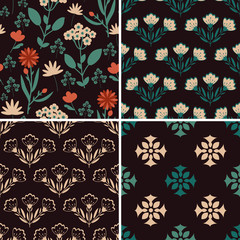Seamless decorative patterns