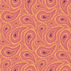 Seamless paisley pattern