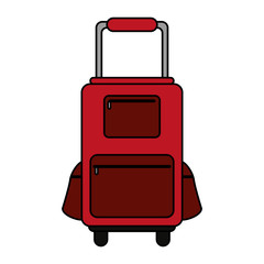 travel suitcase icon image