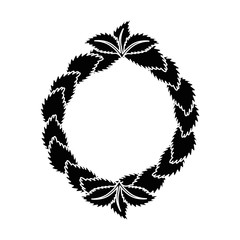 Ecology stamp emblem icon vector illustration graphic design