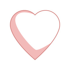 heart health care wellness symbol vector illustration