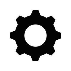 Gear machinery piece icon vector illustration graphic design