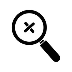 Magnifying glass symbol icon vector illustration graphic design