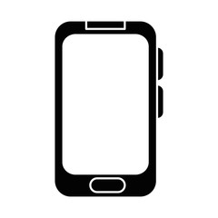 Mobile smartphone technology icon vector illustration graphic design