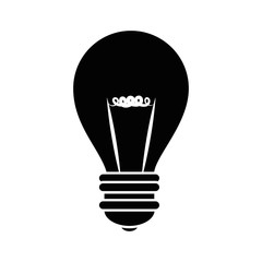 Bulb light energy icon vector illustration graphic design