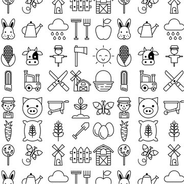 icons set object animal vector illustration design graphic