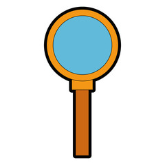 Magnifying glass symbol icon vector illustration graphic design