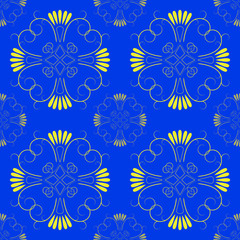 Abstract seamless pattern