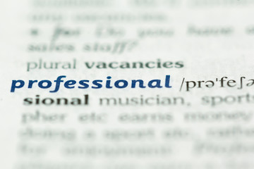 Dictionary definition of word