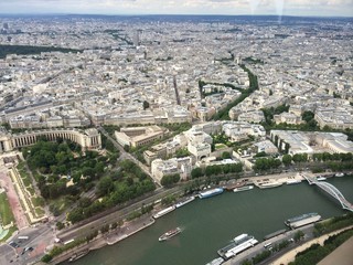 Naklejka premium paris do alto