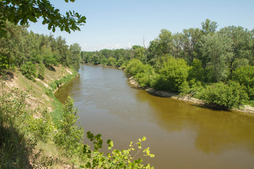 Fototapeta na wymiar The Bug River, Poland