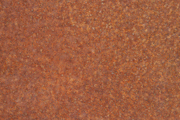 Old rusty metal wall.