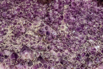 Natural amethyst crystal background