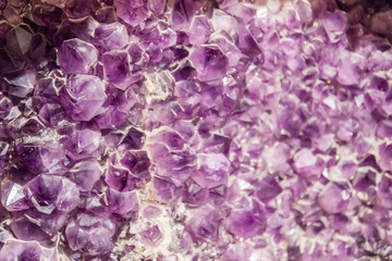 Natural amethyst crystal background