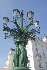 Fototapeta premium Hradschiner Platz in Prag