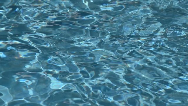 Голубая вода.