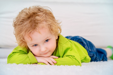 small angelic boy