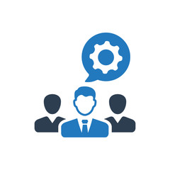 Business Team Planning Icon