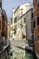 Fototapeta na wymiar Canals of Venice.