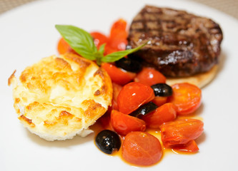 Tasty steak