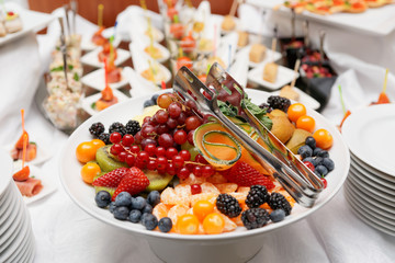 Fruits on plate