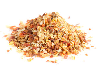 Heap of hot meat seasoning