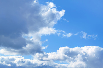 Fototapeta na wymiar Sky background with clouds