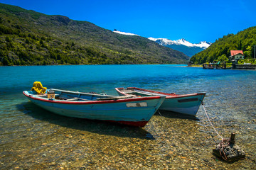 Boats In Patagonia