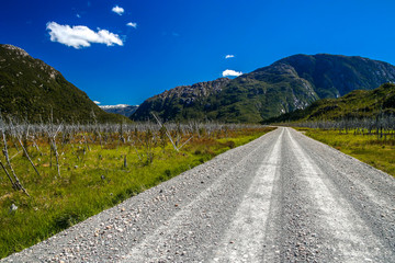 Fototapeta premium Carretera Austral road