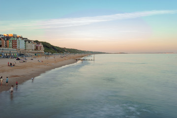 Bournemouth seafront skyline