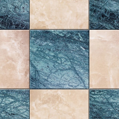 Natural marble teled texture background