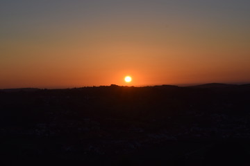 atardecer