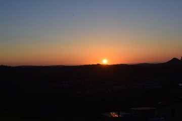 atardecer