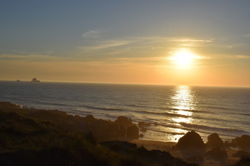 atardecer