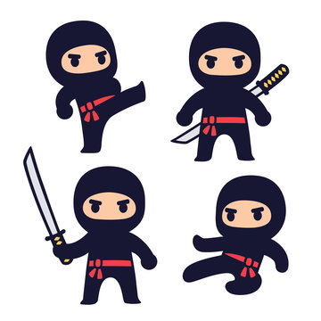 Free Smoke Ninja Cartoon Image｜Charatoon