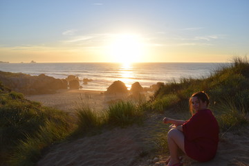 atardecer