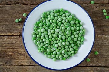 frozen peas