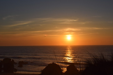 atardecer