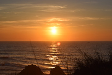 atardecer