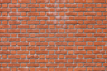 Old grunge red brick texture background