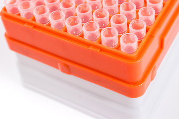 science background pipette tips