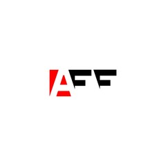 letter AFF logo vector