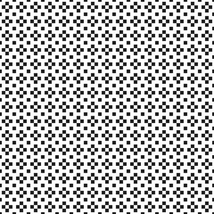 Seamless abstract monochrome plus or cross pattern, black and white wallpaper, missing inner tile in cross shape