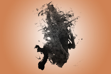 Fototapeta premium Abstract Painting - Digital water color
