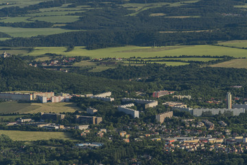 Fototapeta premium View from Komari hurka hill